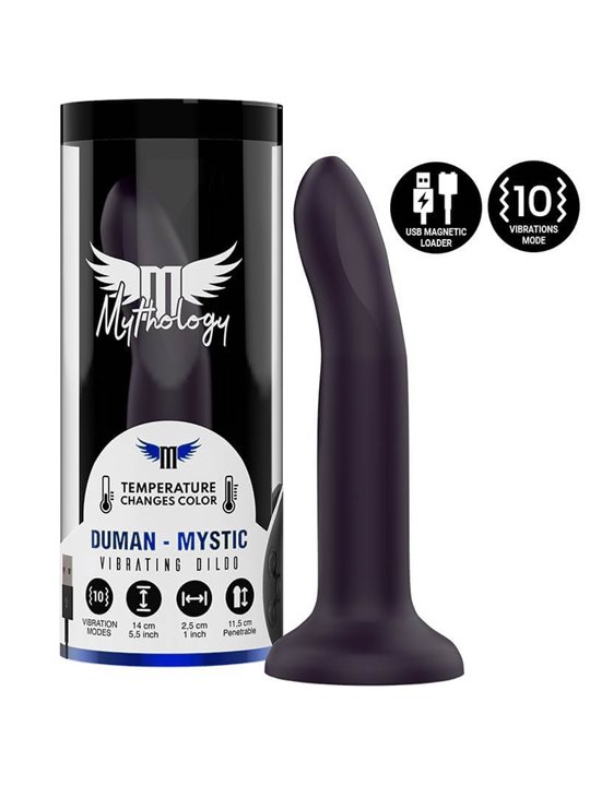Mythology Duman Mystic Dildo S - Vibrator Watchme Wireless Technology Compatible