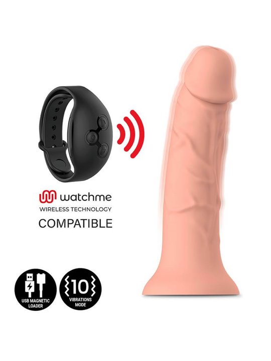 Mythology Asher Original Dildo M - Vibrator Watchme Wireless Technology Compatible