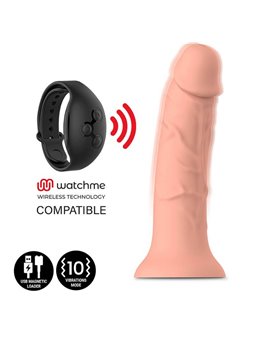 Mythology - Asher Original Dildo S - Vibrator Compatible with Watchme Wireless Technology