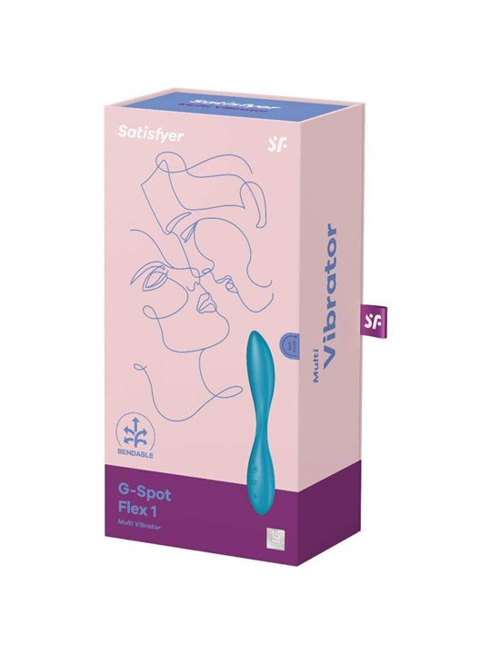 Satisfyer - G-Spot Flex 1 Multi Vibrator Blue