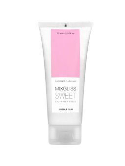 Mixgliss - Water Based Lubricant Gum Flavor 70 ML