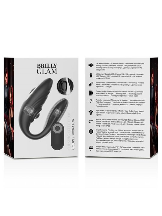 Brilly Glam - Couple Pulsing & Vibrating Remote Control