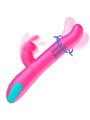 Happy Loky - Pluto Rabbit Vibrator & Rotator Watchme Wireless Technology Compatible