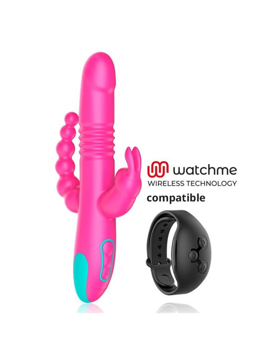 Happy Loky - Donald Triple Stimulation: Anal, G-Spot & Clitoral Watchme Wireless Technology Compatible