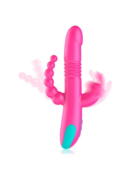 Happy Loky - Donald Triple Stimulation: Anal, G-Spot & Clitoral Watchme Wireless Technology Compatible