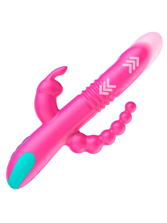 Happy Loky - Donald Triple Stimulation: Anal, G-Spot & Clitoral Watchme Wireless Technology Compatible