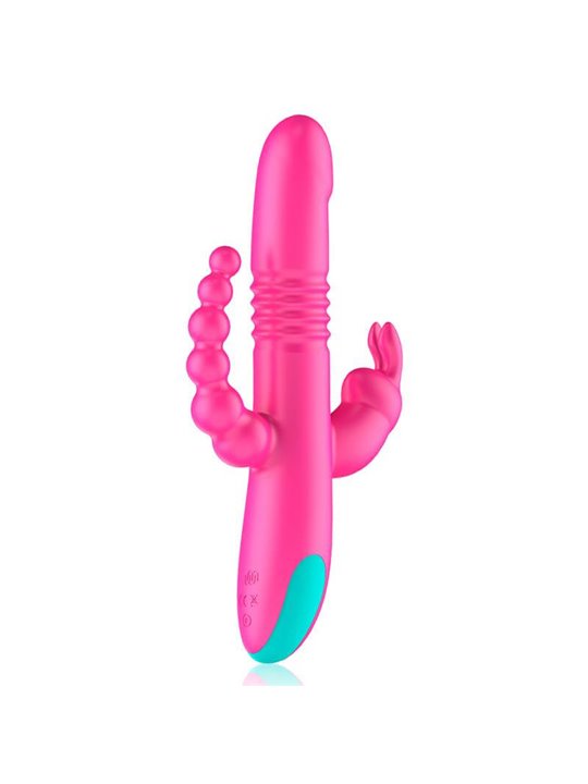 Happy Loky - Donald Triple Stimulation: Anal, G-Spot & Clitoral Watchme Wireless Technology Compatible