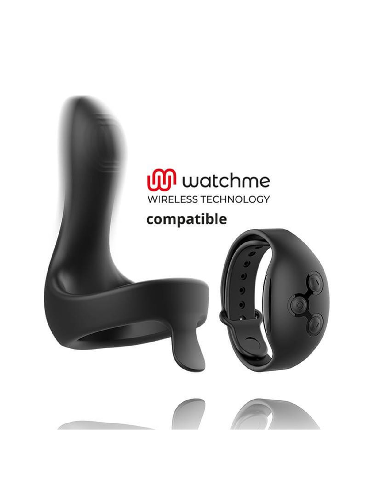 Anbiguo Arkadio - Anello Fallico Vibrante Compatibile Watchme