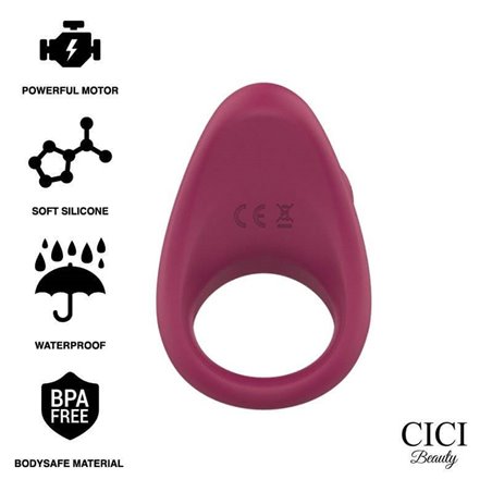 Cici Beauty Vibrating Ring - Anello Fallico Vibrante in Silicone Premium