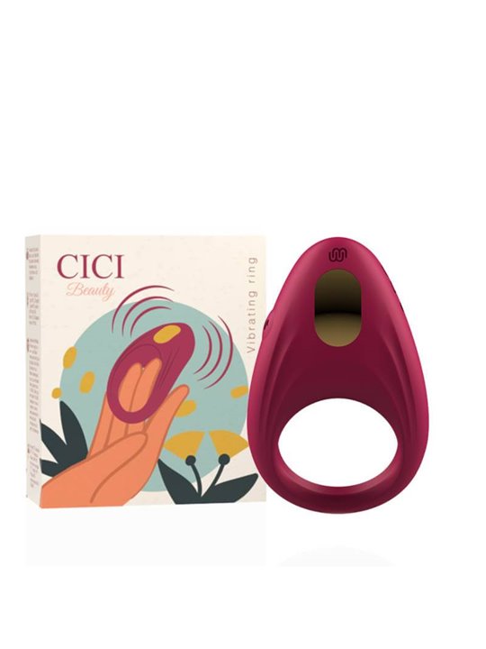Cici Beauty Vibrating Ring - Anello Fallico Vibrante in Silicone Premium