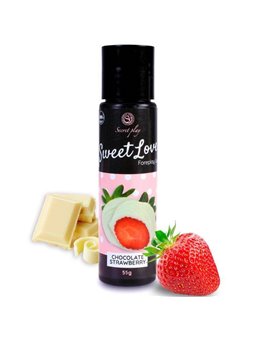 Secretplay - Gel Sweet Love Strawberry And White Chocolate 60 ML
