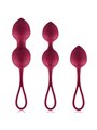 Cici Beauty Kegel Beads - Set di 3 Palline Vibranti con Controllo Remoto