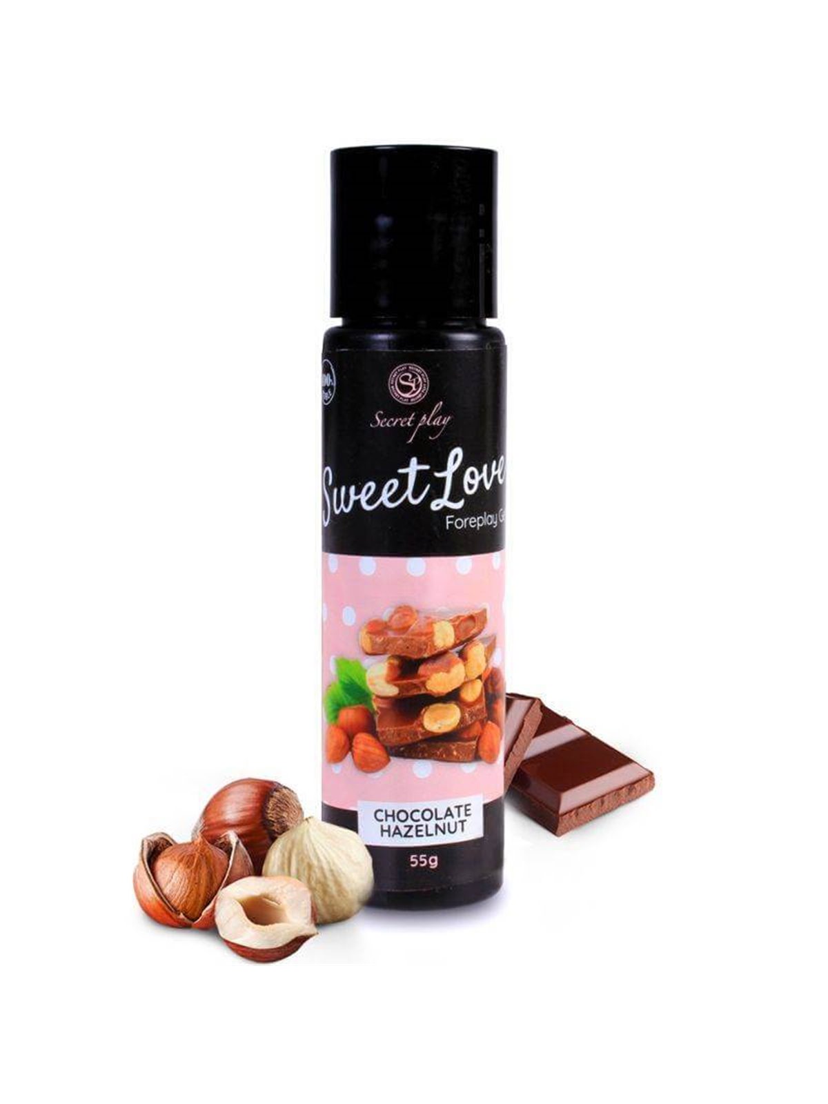 Secretplay - Gel Sweet Love Chocolate With Hazelnut 60 ML