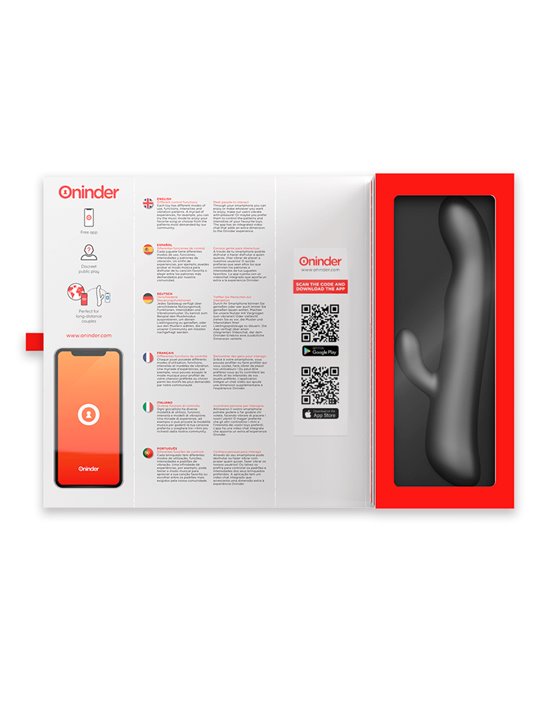 Oninder - Oslo Vibration & Rotation Black - Free App