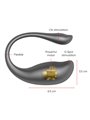 Oninder - Nairobi Vibrating Egg Black - Free App