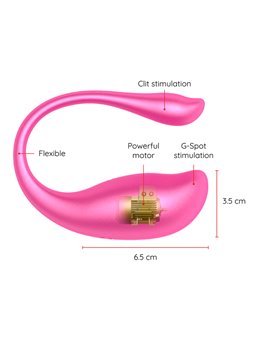 Oninder - Nairobi Vibrating Egg Pink - Free App