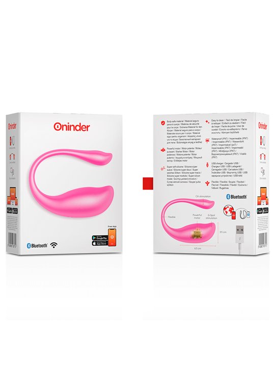 Oninder - Nairobi Vibrating Egg Pink - Free App