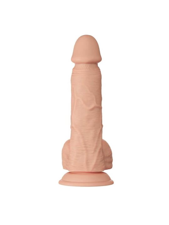 Baile Bahamut - Pene Realistico Flessibile con Testicoli e Ventosa 21,8 CM
