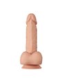 Baile Bahamut - Pene Realistico Flessibile con Testicoli e Ventosa 21,8 CM