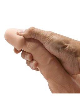 Baile Bahamut - Pene Realistico Flessibile con Testicoli e Ventosa 21,8 CM