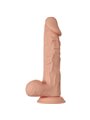 Baile Buraq - Pene Realistico Flessibile con Testicoli e Ventosa 24 CM
