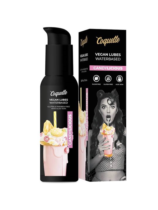 Coquette Vegan Lubes - Lubrificante Naturale Gusto Candylicious 100 ML