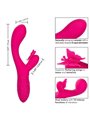 CalExotics Butterfly Kiss Flutter - Vibratore Rabbit Fucsia con Farfalla