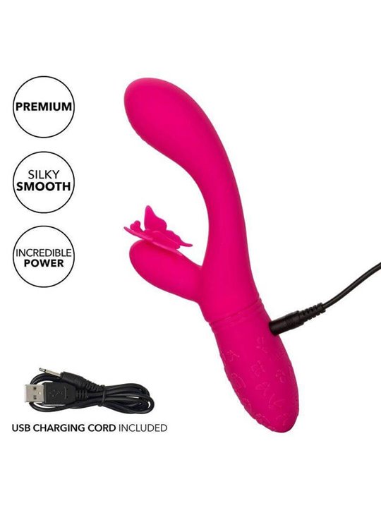 California Exotics - Butterfly Kiss Flutter Pink