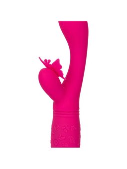CalExotics Butterfly Kiss Flutter - Vibratore Rabbit Fucsia con Farfalla