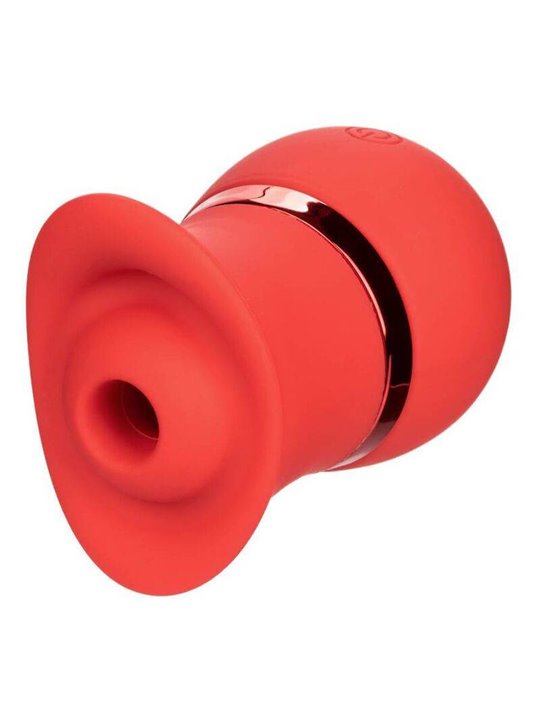CalExotics French Kiss Suck & Play - Set Massaggiatore con Lingua Vibrante