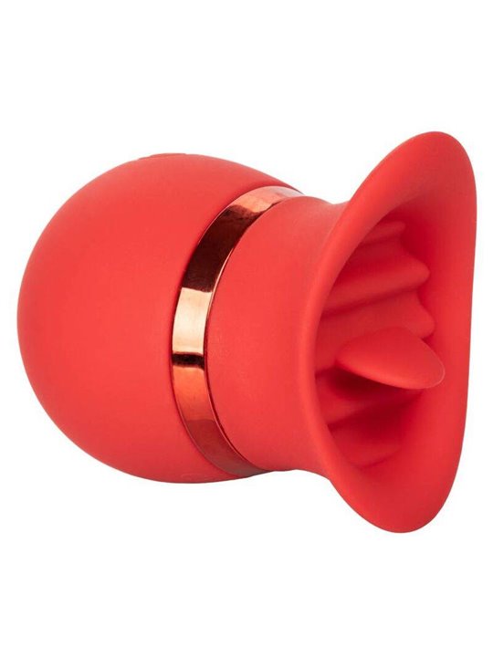 CalExotics French Kiss Sweet Talker - Massaggiatore con Lingua Vibrante