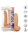 CalExotics Silicone Studs - Pene Realistico con Testicoli 15,25 CM - Beige
