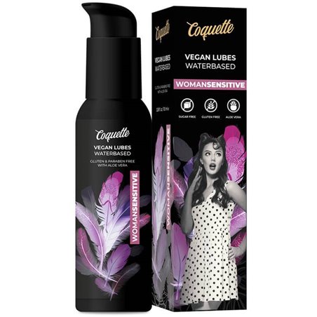 Coquette Vegan Lubes - Lubrificante Intimo Base Acqua Womansensitive 100 ML
