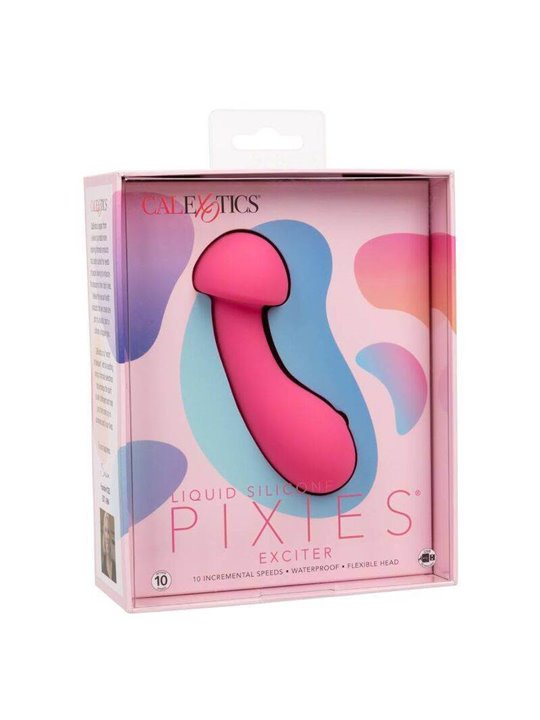 CalExotics Pixies Exciter - Massaggiatore in Silicone Liquido 10 Velocità