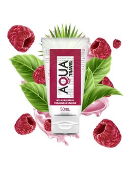 Aqua Travel - Lubrificante a Base Acqua Aroma Lampone Selvatico 50 ML