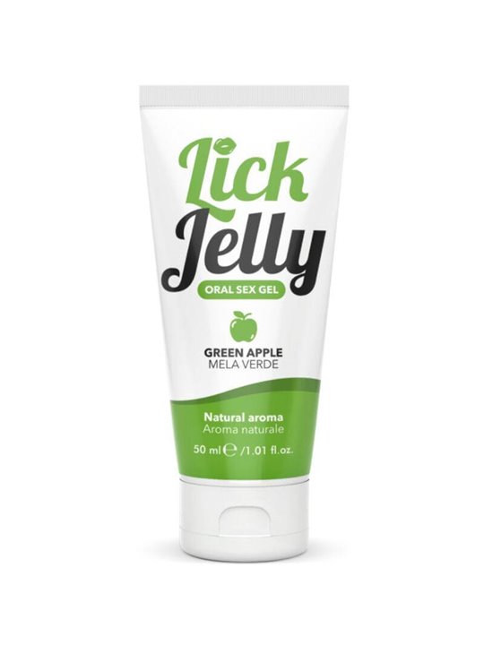Lick Jelly GReen Apple Lubricant 50 ML