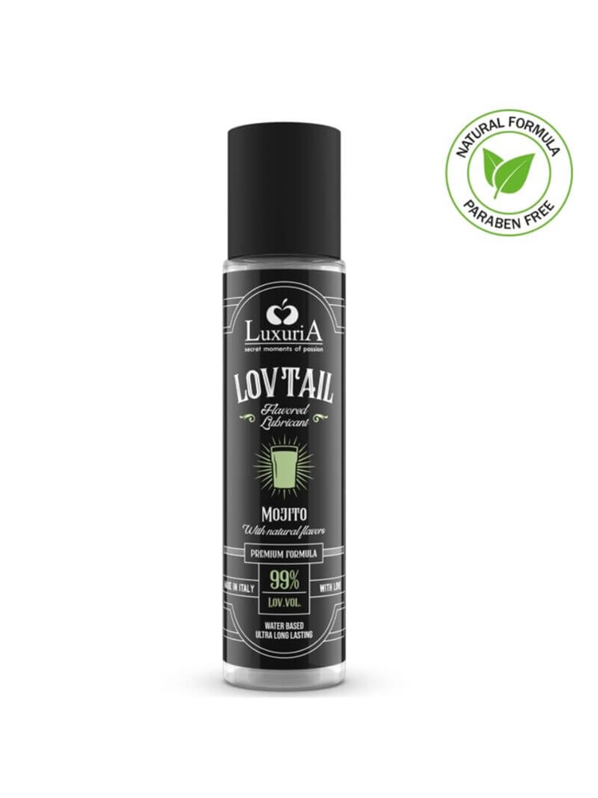 Luxuria Water Based Lovtail Lubricant - Mojito 60 ML