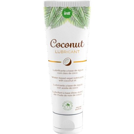 Intt - Vegan Water-Based Lubricant with Intense Coconut Flavor