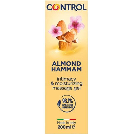 Control Almond Hammam - Gel da Massaggio 3 in 1 alle Mandorle - 200 ML