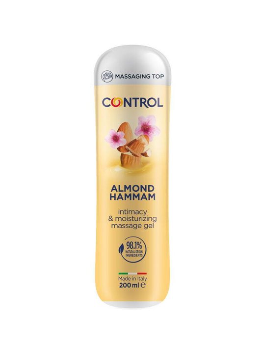 Control Almond Hammam - Gel da Massaggio 3 in 1 alle Mandorle - 200 ML