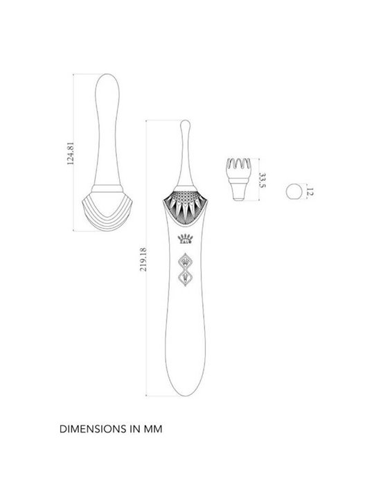 Zalo - Bess 2 Clitoral Massager Black