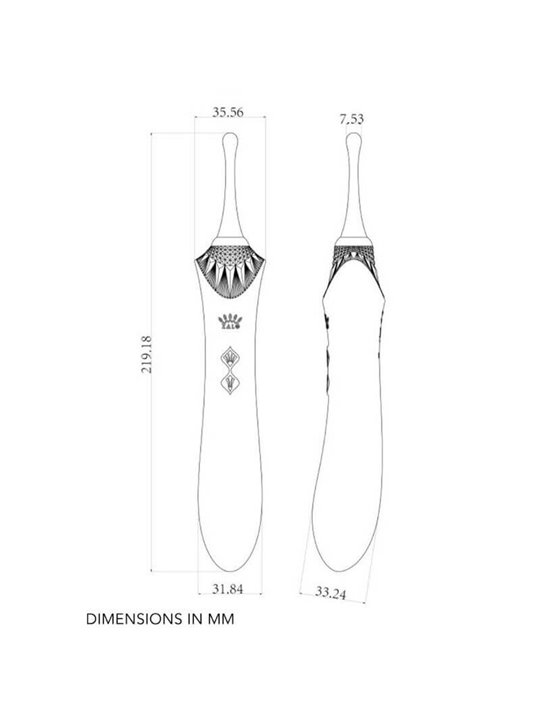 Zalo - Bess 2 Clitoral Massager Black