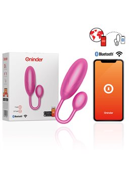 Oninder - Denver Vibrating Egg Pink 7 X 2.7 CM Free App
