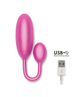 Oninder - Denver Vibrating Egg Pink 7 X 2.7 CM Free App