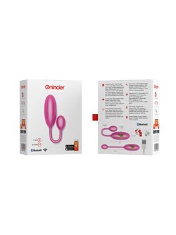 Oninder - Denver Vibrating Egg Pink 7 X 2.7 CM Free App