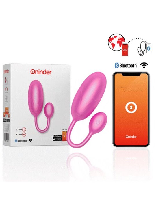 Oninder - Tokyo Vibrating Egg Pink 7.5 X 3.2 CM Free App