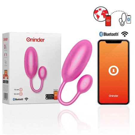 Oninder - Tokyo Vibrating Egg Pink 7.5 X 3.2 CM Free App