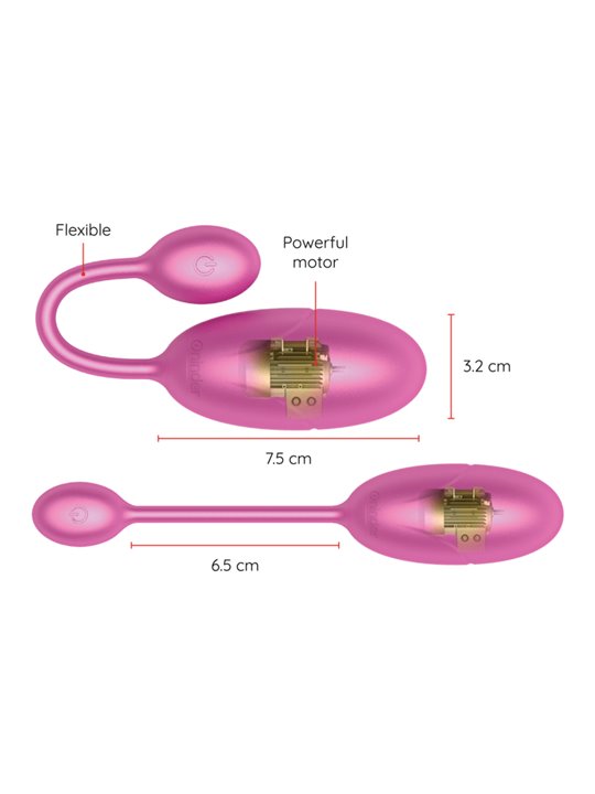 Oninder - Tokyo Vibrating Egg Pink 7.5 X 3.2 CM Free App