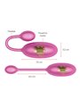 Oninder - Tokyo Vibrating Egg Pink 7.5 X 3.2 CM Free App
