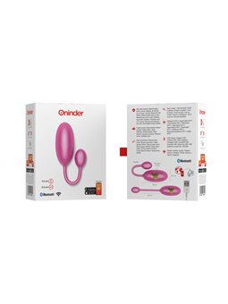 Oninder - Tokyo Vibrating Egg Pink 7.5 X 3.2 CM Free App